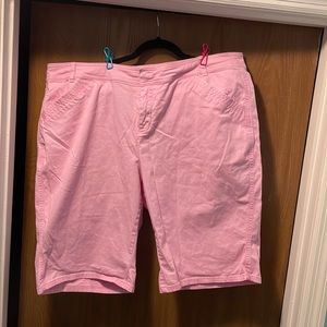 Lane Bryant Bermuda shorts Blush pink